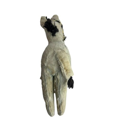 vintage wind up musical plush donkey - Picture 9 of 11